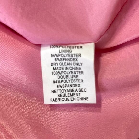 Trina Turk V-neck Noteworthy Dress Pink Size Small - Picture 10 of 12